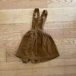The Simple Folk pinafore corduroy dress
